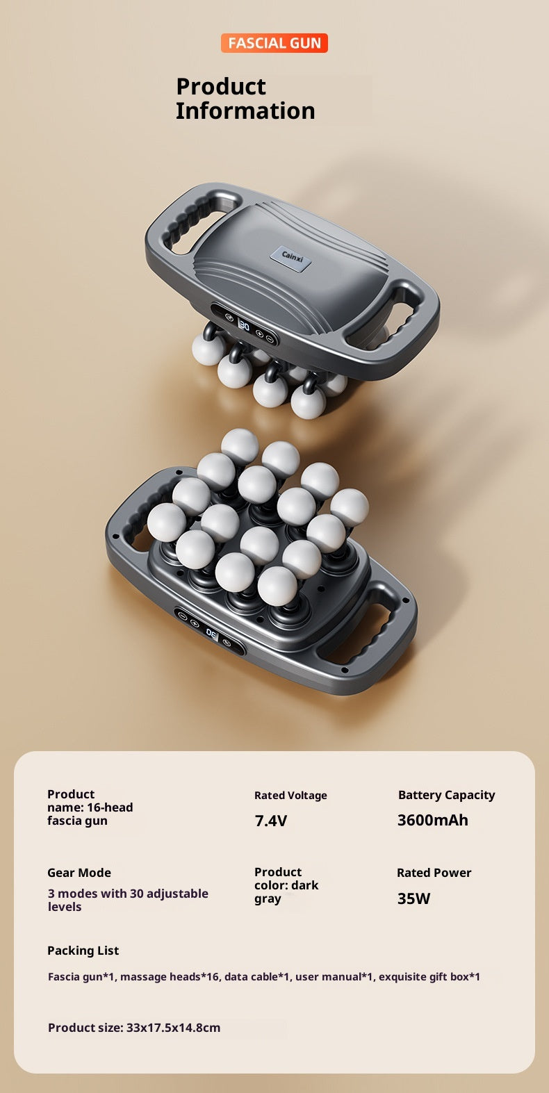 VibraPro Ultra - Powerful Vibration Professional-grade Muscle Relaxation Massager